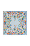 Платок ROECKL весна/осень жен. 25 0Y-00018641 (100*100, голубой/мульти, 501)