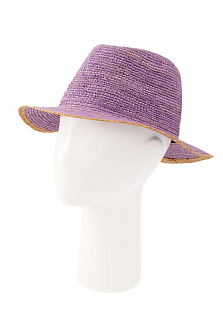 Шляпа федора из рафии / Seeberger