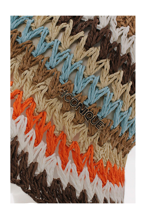 Шляпа панама из бумажной соломы / ICONIQUE