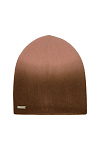 Шапка колпак SEEBERGER зима жен. 25/26 0Y-00019052 (56-58, орехово-коричневый/коралловый, 8836 nutmeg brown/coral)