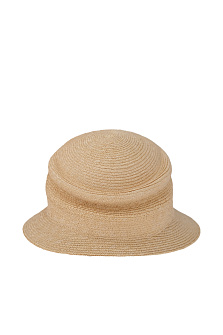 Шляпа котелок из соломы / Seeberger