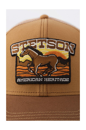 Бейсболка 6-клинка сетка STETSON лето ун. 25