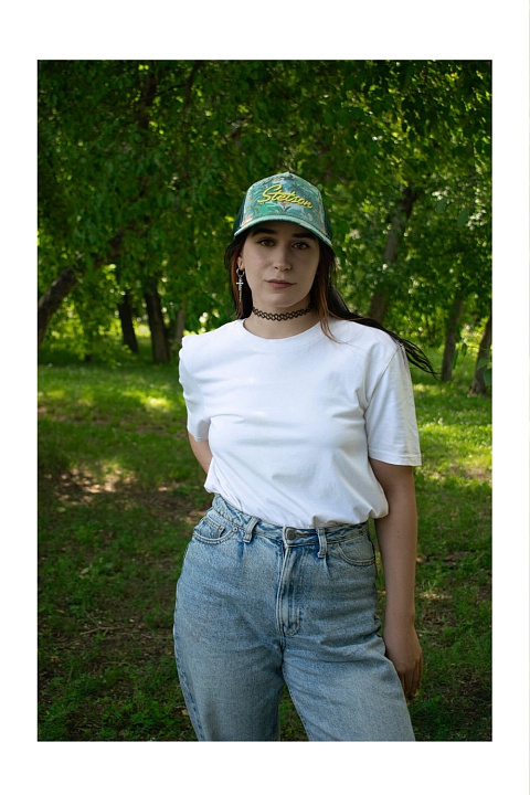 Бейсболка из хлопка с сеткой / Stetson