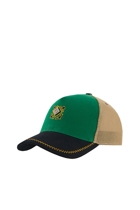 Бейсболка хлопковая с сеткой