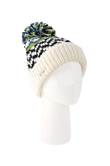 Шапка с помпоном на флисе / Seeberger