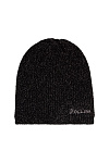 Шапка колпак ЛЮРЕКС POLLINI зима жен. 190 0G-00007364 (универсальный, черный, люрекс)