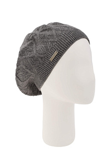 Берет из кашемира с косами / Seeberger