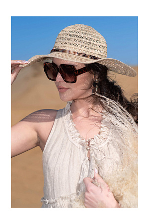 Шляпа флоппи SEEBERGER лето жен. 22 0Y-00005337