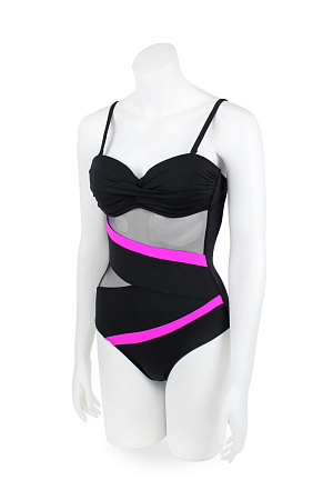 Купальник слитный бандо T&T лето жен. 21 0G-00012863