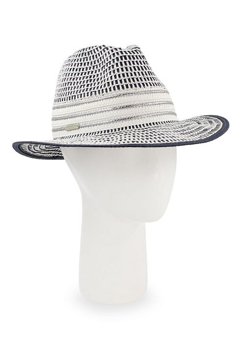 Шляпа федора из бумажной соломы / Seeberger