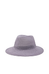 Шляпа федора SEEBERGER лето жен. 25 0Y-00018218 (универсальный, сиреневый, 75 lilac)