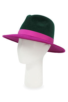 Шляпа федора из шерсти / Lia Gureeva