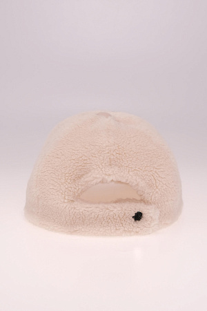 Бейсболка КОМБИ КОЖА + ШЕРСТЬ ADELINA весна/осень жен. 23/24 0Y-00014085