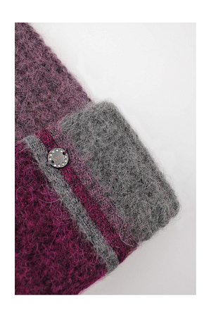 Шапка колпак двойной отворот УДЛИНЕННЫЙ QUEB INTA VIZIO зима жен. 230 SALE 0G-00007238