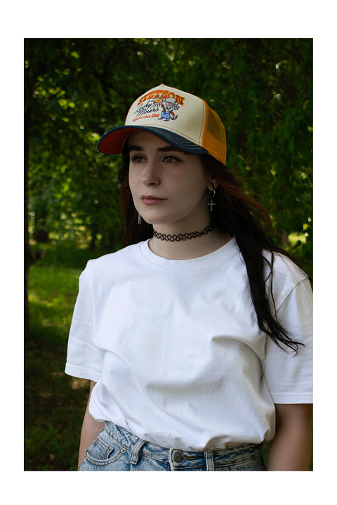 Бейсболка из хлопка с сеткой / Stetson