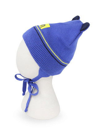 Шапка отворот на завязках ПУХ MIALT весна/осень дет. 22/24 SALE 0Y-00004774