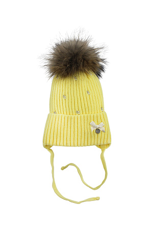 Шапка отворот на завязках ГАНА LAMIR зима дет. 22/23 0Y-00007486