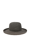 Шляпа SEEBERGER лето жен. 24/25 0Y-00014666 (универсальный, фланелево-серый, 12 flannel grey)