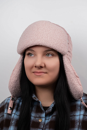 Шапка ушанка ПЛАЩЕВКА+ТЕДДИ FRANT зима жен. 23/25 0Y-00012928