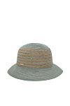 Шляпа SEEBERGER лето жен. 25 0Y-00018215 (L, травянисто-зеленый/песочный, 5694 grass green/sand)