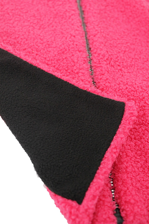 Манишка на замке из меха тэдди / Avanta