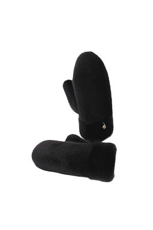 Варежки МЕХ НОРКИ HAND MADE зима жен. 21/24 SALE 0Y-00002871