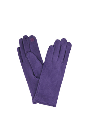 Перчатки сенсорные ЗАМША ALEX весна/осень жен. 25/25 0Y-00010950