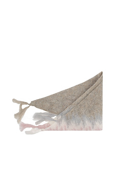 Косынка зимняя из кид мохера и альпаки / Vizio