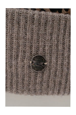 Шапка отворот ANGIOLO FRASCONI зима жен. 25/26 0Y-00019256