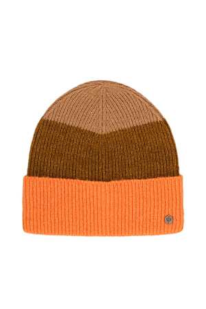 Шапка колпак ТРЕХЦВЕТНАЯ FRAAS весна/осень жен. 23/24 0Y-00013091