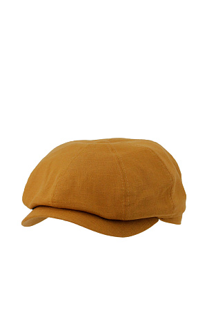 Кепка 8-клинка LINEN MUSTARD AIS лето муж. 23 0Y-00010408