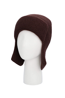 Шапка ушанка из ангоры и шерсти альпаки / Dispacci