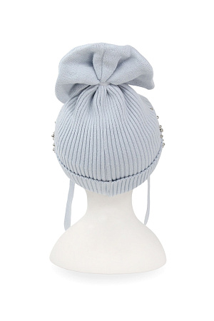 Шапка колпак отворот на завязках СОФИЯ LAMIR весна/осень дет. 22 0Y-00004401