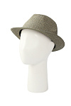 Шляпа трилби SEEBERGER лето жен. 25 0Y-00018208 (L, сосновый зеленый/орехово-коричневый, 5284 pine green/nut brown)