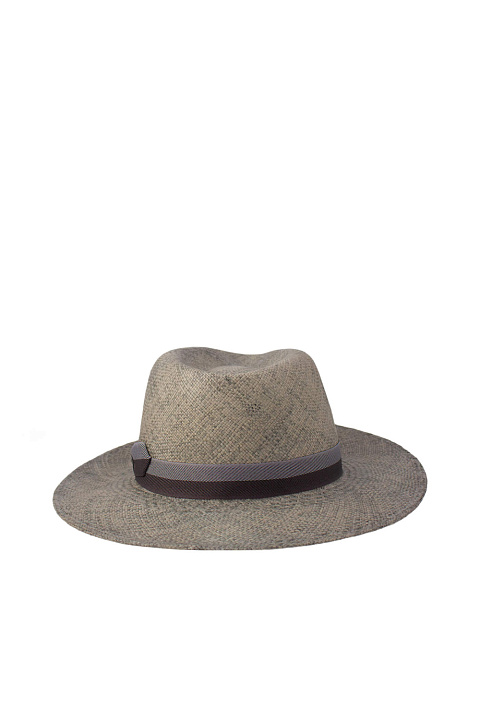 Шляпа федора из натуральной соломы / Stetson