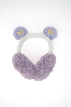 Наушники СЕРДЕЧКИ  ИСК.МЕХ весна/осень дет. 23/25 0Y-00014268