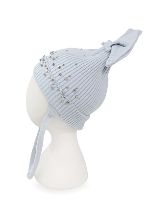 Шапка колпак отворот на завязках СОФИЯ LAMIR весна/осень дет. 22 0Y-00004401