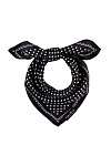Платок FRAAS лето жен. 25/26 SALE 0G-00008029 (53*53, черный, 990, горох)