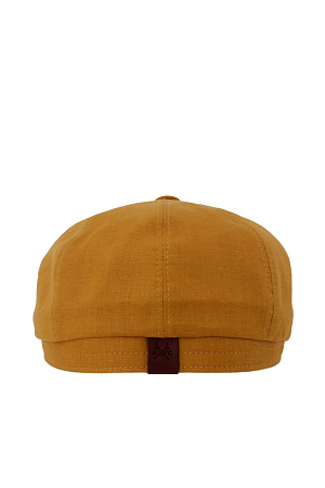 Кепка 8-клинка LINEN MUSTARD AIS лето муж. 23 0Y-00010408