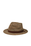Шляпа федора STETSON лето жен. 24 0Y-00012337 (L, бежевый, , 7 beigeремешок)