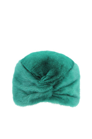 Шапка чалма СКАНДИНАВСКАЯ НОРКА SEMIFUR зима жен. 22/25