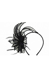 Фасинатор SEEBERGER без сезона жен. 25 0Y-00018530 (универсальный, черный, 10 black)
