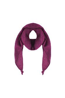 Косынка зимняя из мохера и шерсти альпаки / Vizio