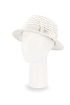 Шляпа MACRAME VIZIO лето жен. 22 0Y-00005987 (58, белый, пайетки)