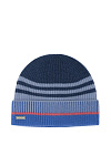 Шапка SEEBERGER демисезон ун. 24/25 0Y-00016832 (56-58, джинсово-синий/стальной, 6264 jeans blue/steel blue)