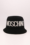 Панама MOSCHINO весна/осень ун. 23/24 0Y-00013419 (56-58, черный/белый, 016 черный/белый)