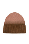 Шапка SEEBERGER демисезон жен. 25/26 0Y-00019064 (56-58, орехово-коричневый/коралловый, 8836 nutmeg brown/coral)
