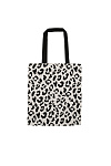 Сумка шоппер ЖИВОТНЫЙ ПРИНТ GEOMETRIC LIFE лето жен. 23/25 0Y-00012244 (35*40, черный/белый, леопард)