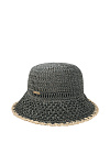 Шляпа SEEBERGER лето жен. 25/26 0Y-00018209 (универсальный, сосновый зеленый/льняной, 5293 pine green/linen)
