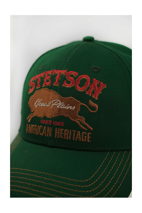 Бейсболка хлопковая / Stetson